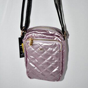 Scout Bags Quilted Crossbody The Micromanager in Pink Quilted NWT